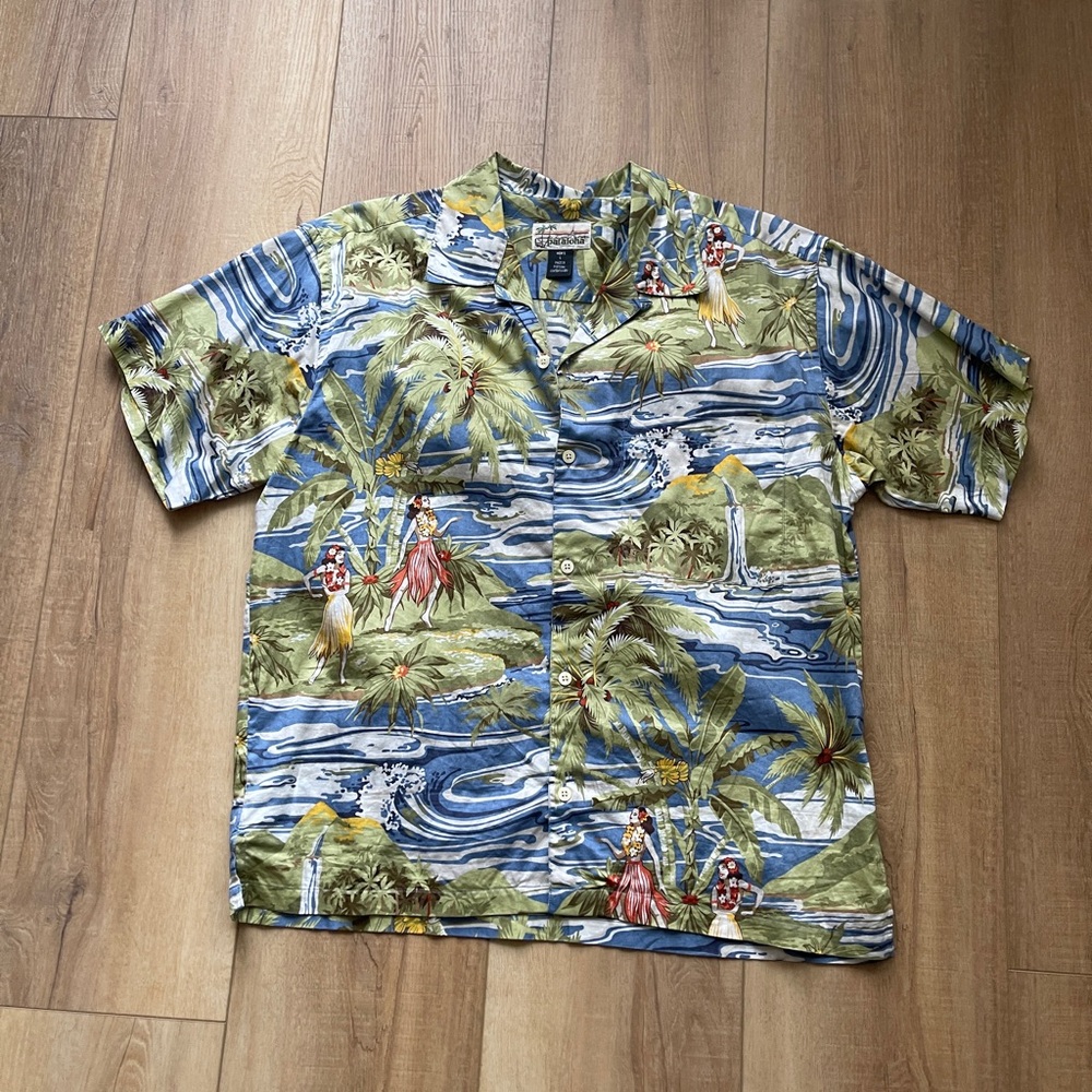 Vintage Pataloha Patagonia Hula Girl shirt